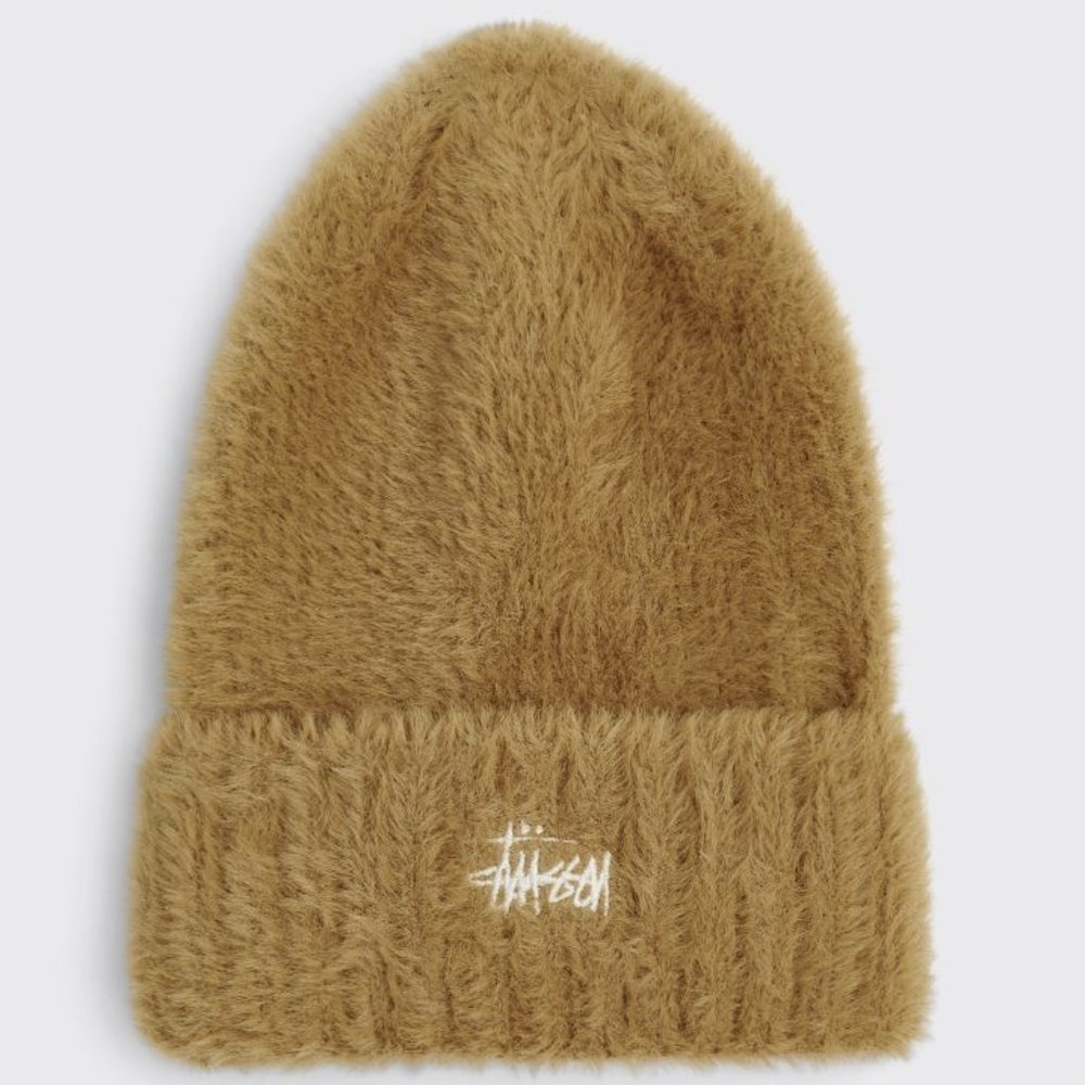 Stussy Shaggy Cuff Beanie Coffee